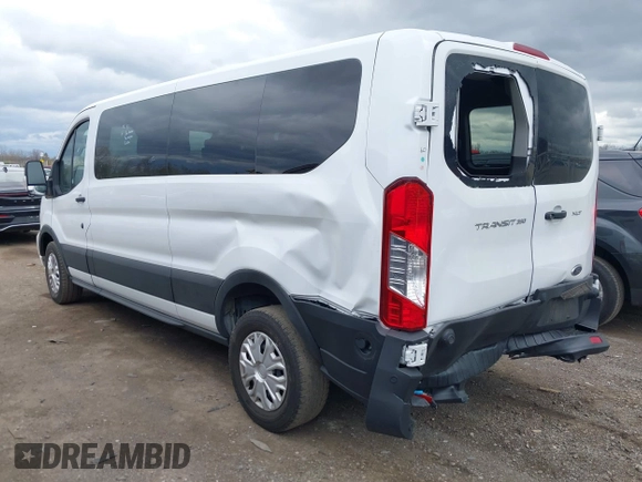 2024 Ford Transit Passenger XL with VIN 1FBAX2YG6RKA21325, listed as a IAAI auction lot 42030901 with 22,993 mi miles. Bid and sale history available at carsss.com. Image 3.