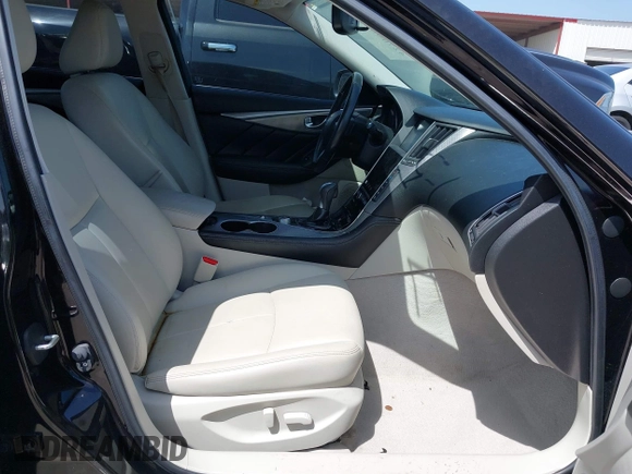 2015 Infiniti Q50 Sport with VIN JN1BV7AP9FM345496, listed as a IAAI auction lot 42700881 with 148,447 mi miles and . Bid and sale history available at DreamBid. Image 5.