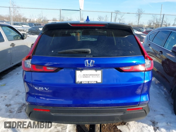 2025 Honda CR-V EX with VIN 5J6RS4H40SL010944, listed as a IAAI auction lot 41230238 with 1,408 mi miles and . Bid and sale history available at DreamBid. Image 16.