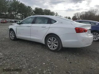 2017 Chevrolet Impala LT with VIN 2G1105S39H9113593, listed as a Copart auction lot 52795965 with 131,134 mi miles and Salvage Title. Bid and sale history available at carsss.com. Image 2.
