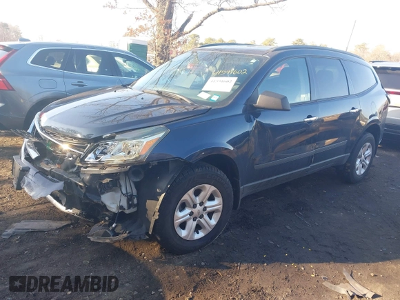 2016 Chevrolet Traverse LS with VIN 1GNKRFED8GJ251888, listed as a IAAI auction lot 41591602 with Not Provided miles. Bid and sale history available at carsss.com. Image 17.