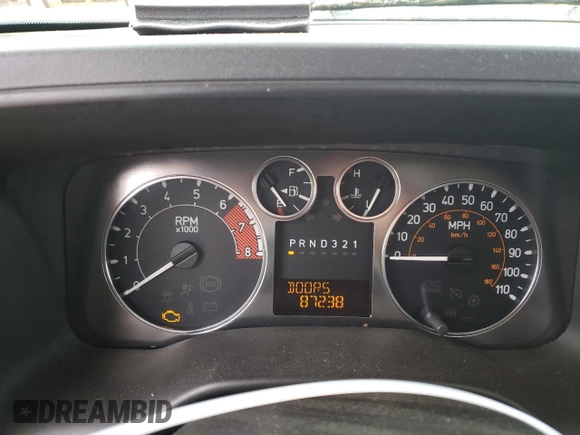 2007 Hummer H3 SUV with VIN 5GTDN13E078112091, listed as a Copart auction lot 86914364 with 87,238 mi miles and Clean Title. Bid and sale history available at DreamBid. Image 9.