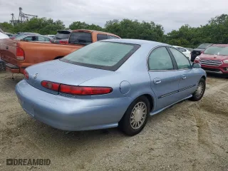 1998 Mercury Sable LS Premium Group with VIN 1MEFM53S9WA623837, listed as a Copart auction lot 74582424 with 0 mi miles and Salvage Title. Bid and sale history available at carsss.com. Image 3.