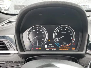 2021 BMW X1 xDrive28i with VIN WBXJG9C05M5T03982, listed as a Copart auction lot 55384025 with 24,309 mi miles and Salvage Title. Bid and sale history available at DreamBid. Image 9.