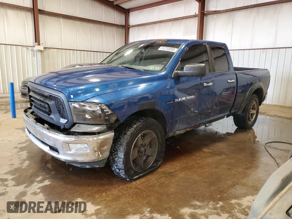 2011 Ram 1500 ST with VIN 1D7RV1GT3BS672064, listed as a Copart auction lot 51210095 with 206,031 mi miles and Salvage Title. Bid and sale history available at carsss.com. Image 1.