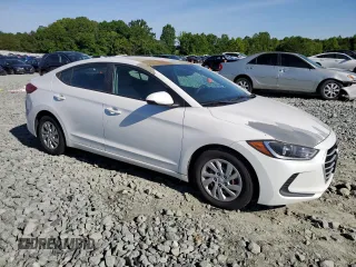2017 Hyundai Elantra SE with VIN 5NPD74LF5HH174715, listed as a Copart auction lot 56052045 with 184,036 mi miles and Clean Title. Bid and sale history available at DreamBid. Image 4.