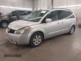 2004 Nissan Quest S with VIN 5N1BV28U34N343743, listed as a IAAI auction lot 42163624 with 105,900 mi miles. Bid and sale history available at carsss.com. Image 2.