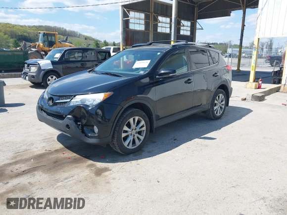 2014 Toyota RAV4 Limited with VIN 2T3DFREV4EW171961, listed as a IAAI auction lot 42091626 with 205,557 mi miles. Bid and sale history available at carsss.com. Image 17.
