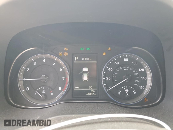2023 Hyundai Kona SEL with VIN KM8K62AB0PU975647, listed as a Copart auction lot 53509955 with 64,852 mi miles and Clean Title. Bid and sale history available at DreamBid. Image 9.
