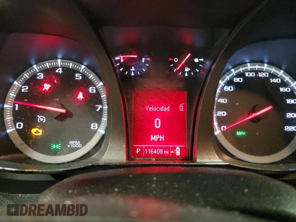 2012 GMC Terrain SLE-2 with VIN 2GKFLTE59C6339430, listed as a Copart auction lot 63520125 with 116,408 mi miles and Clean title. Bid and sale history available at DreamBid. Image 9.