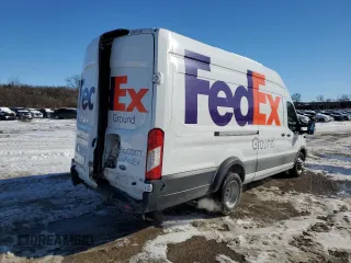 2021 Ford Transit Cargo с VIN 1FTBF4U88MKA91558, выставлен на аукционе Copart как лот 41597595 с пробегом 83 661 миль миль и Списание • Salvage title. История ставок и продаж доступна на DreamBid. Изображение 4.