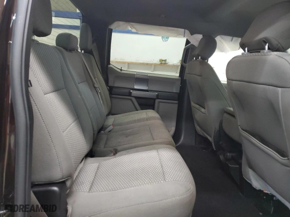 2019 Ford F-150 XL with VIN 1FTEW1EP2KFA41505, listed as a Copart auction lot 42083035 with 95,782 mi miles and Salvage Title. Bid and sale history available at carsss.com. Image 10.