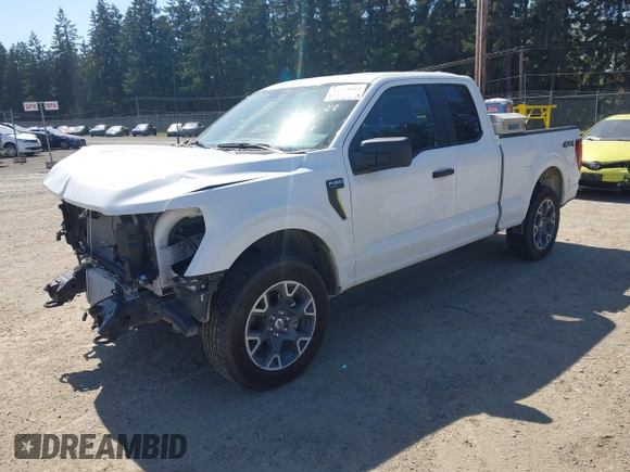 2024 Ford F-150 with VIN 1FTEX2LP1RKD38773, listed as a IAAI auction lot 41973683 with 7,538 mi miles and . Bid and sale history available at DreamBid. Image 23.