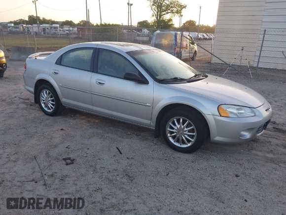 2002 Chrysler Sebring Touring with VIN 1C3AL56R32N100084, listed as a IAAI auction lot 41941075 with 145,187 mi miles and . Bid and sale history available at DreamBid. Image 1.