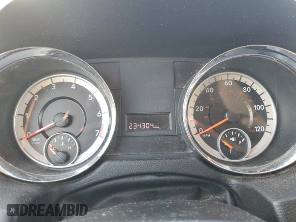 2012 Ram Cargo Van with VIN 2C4RDGAG4CR377991, listed as a Copart auction lot 85546944 with 234,304 mi miles and Clean Title. Bid and sale history available at carsss.com. Image 9.