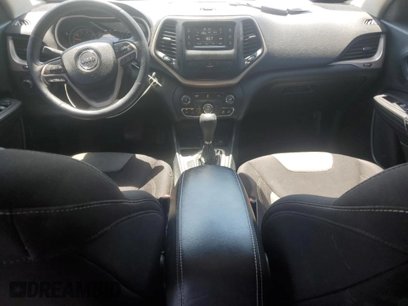 2015 Jeep Cherokee Sport with VIN 1C4PJLAB9FW720187, listed as a Copart auction lot 53091225 with 154,545 mi miles and Salvage Title. Bid and sale history available at carsss.com. Image 8.