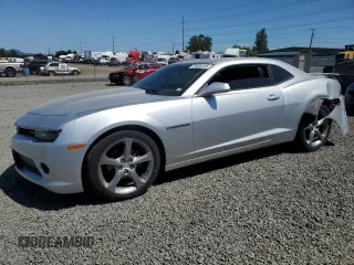 2014 Chevrolet Camaro LT with VIN 2G1FC1E34E9221729, listed as a Copart auction lot 59030235 with 66,599 mi miles and Salvage title. Bid and sale history available at DreamBid. Image 1.