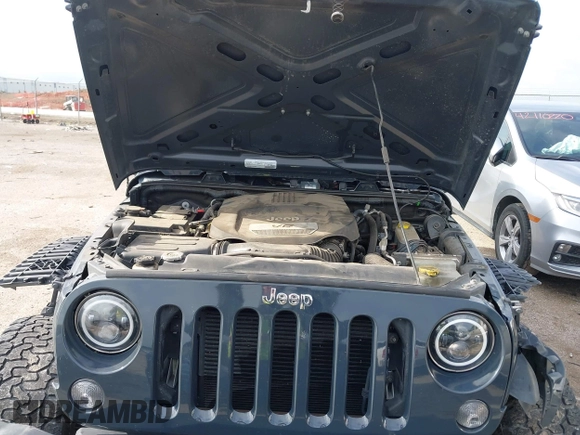 2017 Jeep Wrangler Unlimited Sport с VIN 1C4BJWDG8HL682622, выставлен на аукционе IAAI как лот 42117057 с пробегом 73 507 миль миль и . История ставок и продаж доступна на DreamBid. Изображение 10.