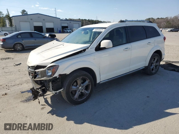 2016 Dodge Journey Crossroad z VIN 3C4PDCGG6GT131647, wystawiony jako Copart lot #46849325 z przebiegiem 120 149 mil mil oraz Szkoda całkowita • Salvage title. Historia ofert i sprzedaży dostępna na DreamBid. Obrazek 1.