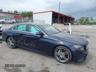 2018 Mercedes-Benz E-Class E 300 with VIN WDDZF4JB9JA446243, listed as a IAAI auction lot 41990687 with 16,961 mi miles. Bid and sale history available at carsss.com. Image 1.
