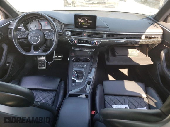 2018 Audi S4 Premium Plus with VIN WAUB4AF44JA019933, listed as a Copart auction lot 65963144 with 45,694 mi miles and Salvage Title. Bid and sale history available at carsss.com. Image 8.