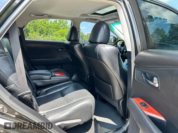 2012 Lexus RX 350 with VIN 2T2BK1BA5CC140680, listed as a Copart auction lot 63165185 with 120,860 mi miles and Clean title. Bid and sale history available at DreamBid. Image 6.