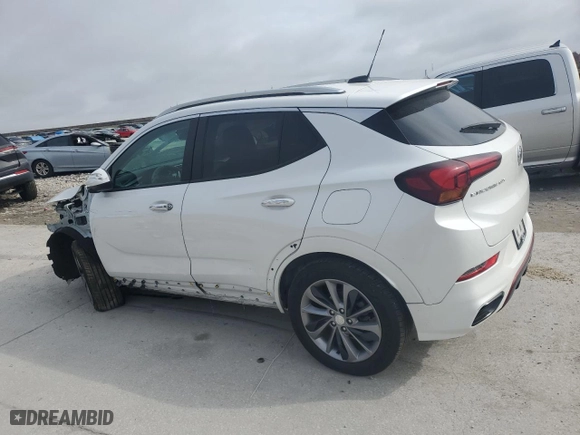 2023 Buick Encore GX Select with VIN KL4MMDSLXPB159475, listed as a Copart auction lot 42163875 with 16,075 mi miles and Salvage Title. Bid and sale history available at carsss.com. Image 2.