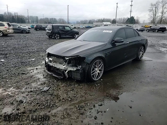 2019 Mercedes-Benz E 63 S AMG with VIN WDDZF8KB0KA557478, listed as a Copart auction lot 43457895 with 23,736 mi miles and Salvage Title. Bid and sale history available at DreamBid. Image 11.