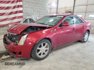 2008 Cadillac CTS RWD w/1SA with VIN 1G6DF577480168237, listed as a Copart auction lot 43858895 with 103,329 mi miles and Non Repairable. Bid and sale history available at carsss.com. Image 1.