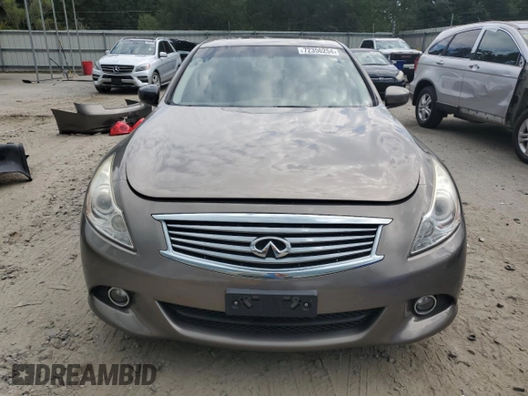 2011 Infiniti G37 Journey with VIN JN1CV6AP9BM507118, listed as a Copart auction lot 72356254 with 114,441 mi miles and Salvage Title. Bid and sale history available at DreamBid. Image 5.