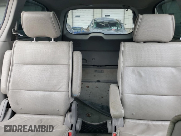 2009 Nissan Quest S with VIN 5N1BV28U29N108192, listed as a Copart auction lot 81455434 with 250,534 mi miles and Salvage Title. Bid and sale history available at carsss.com. Image 10.