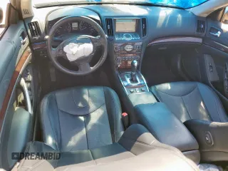 2012 Infiniti G37 Convertible with VIN JN1CV6FE4CM203123, listed as a Copart auction lot 53322385 with 98,958 mi miles and Salvage Title. Bid and sale history available at carsss.com. Image 8.
