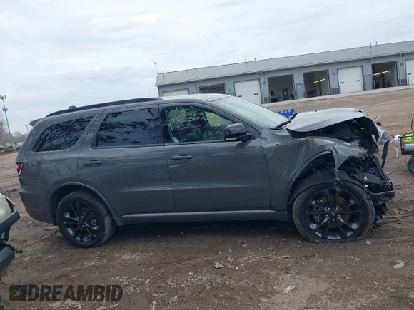 2022 Dodge Durango GT Plus z VIN 1C4RDJDG9NC187642, wystawiony jako IAAI lot #40886210 z przebiegiem 39 006 mil mil oraz . Historia ofert i sprzedaży dostępna na DreamBid. Obrazek 13.