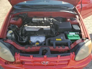 2004 Hyundai Accent GL with VIN KMHCG35C04U318398, listed as a Copart auction lot 53341635 with 79,169 mi miles and Non Repairable. Bid and sale history available at carsss.com. Image 11.