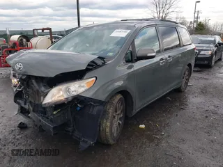 2013 Toyota Sienna XLE with VIN 5TDDK3DC7DS068591, listed as a IAAI auction lot 41483280 with 197,599 mi miles and . Bid and sale history available at DreamBid. Image 18.