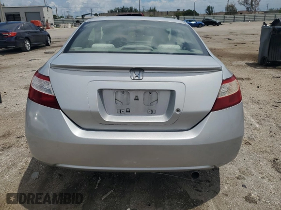 2006 Honda Civic Cpe LX with VIN 2HGFG12656H511822, listed as a Copart auction lot 68818214 with 41,005 mi miles and Salvage Title. Bid and sale history available at carsss.com. Image 6.