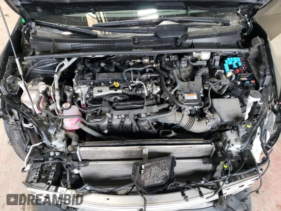 2023 Toyota Prius LE with VIN JTDADABU1P3001889, listed as a Copart auction lot 47177665 with 45,439 mi miles and Salvage Title. Bid and sale history available at DreamBid. Image 11.