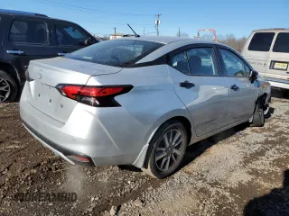 2024 Nissan Versa S with VIN 3N1CN8DV7RL819903, listed as a Copart auction lot 42855805 with 17,120 mi miles and Salvage Title. Bid and sale history available at carsss.com. Image 3.