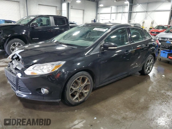 2013 Ford Focus SE with VIN 1FADP3F21DL234956, listed as a Copart auction lot 52698205 with 181,113 mi miles and Salvage Title. Bid and sale history available at carsss.com. Image 1.