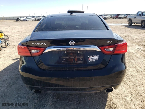 2018 Nissan Maxima SL with VIN 1N4AA6AP3JC376892, listed as a Copart auction lot 48415865 with 84,303 mi miles and Salvage Title. Bid and sale history available at carsss.com. Image 6.
