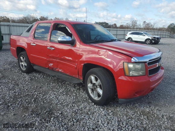 2007 Chevrolet Avalanche LTZ with VIN 3GNEC12J47G293035, listed as a Copart auction lot 83054704 with 151,624 mi miles and Salvage Title. Bid and sale history available at carsss.com. Image 4.