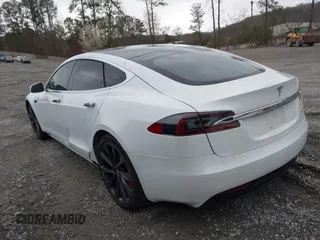 2020 Tesla Model S Long Range with VIN 5YJSA1E27LF370700, listed as a IAAI auction lot 41703463 with 26,024 mi miles and . Bid and sale history available at carsss.com. Image 3.