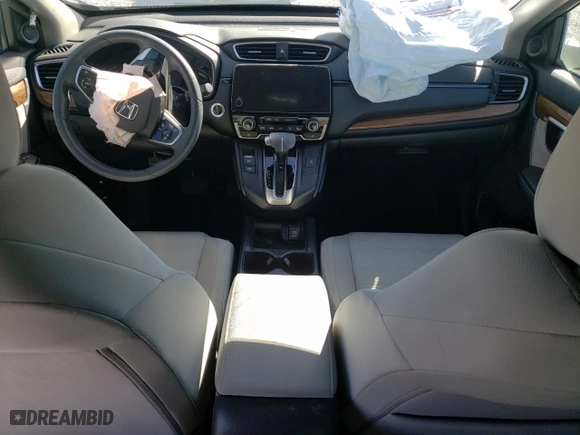 2019 Honda CR-V EX with VIN 7FARW2H57KE027657, listed as a Copart auction lot 46950655 with 50,655 mi miles and Salvage Title. Bid and sale history available at carsss.com. Image 8.