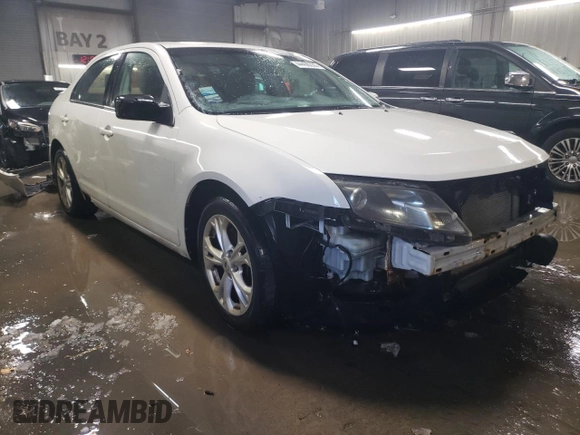 2012 Ford Fusion SE with VIN 3FAHP0HA3CR154966, listed as a Copart auction lot 44406335 with 171,194 mi miles and Salvage Title. Bid and sale history available at DreamBid. Image 4.
