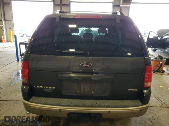 2005 Ford Explorer Eddie Bauer with VIN 1FMDU74E75UA91770, listed as a Copart auction lot 67545334 with 143,950 mi miles and Salvage title. Bid and sale history available at DreamBid. Image 6.