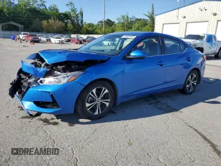 2023 Nissan Sentra SV z VIN 3N1AB8CV5PY286760, wystawiony jako Copart lot #53050405 z przebiegiem 29 344 mil mil oraz Szkoda całkowita • Salvage title. Historia ofert i sprzedaży dostępna na DreamBid. Obrazek 1.
