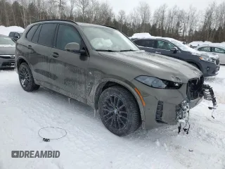 2024 BMW X5 xDrive50e with VIN 5UX43EU08R9W07237, listed as a Copart auction lot 46109415 with 0 mi miles and Salvage Title. Bid and sale history available at carsss.com. Image 4.