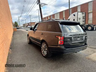 2020 Land Rover Range Rover with VIN SALGS5SE6LA588346, listed as a Copart auction lot 81150904 with 47,444 mi miles and Salvage title. Bid and sale history available at DreamBid. Image 5.