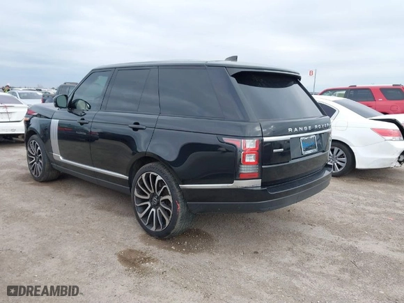 2017 Land Rover Range Rover with VIN SALGS2FE7HA327811, listed as a IAAI auction lot 41232873 with 55,304 mi miles. Bid and sale history available at carsss.com. Image 3.