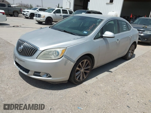 2013 Buick Verano with VIN 1G4PP5SKXD4213084, listed as a IAAI auction lot 42006016 with 195,041 mi miles. Bid and sale history available at carsss.com. Image 2.